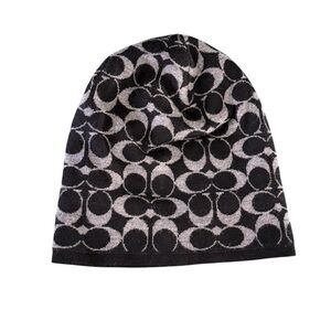 Coach Reversible Beanie Toque Winter